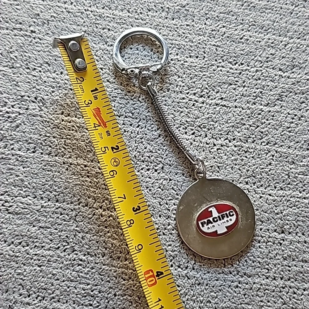Vintage Pacific Air Lines Keychain 🐈232